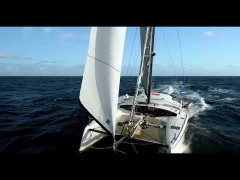 ORC50 in heavy weather, gulf of Biscay