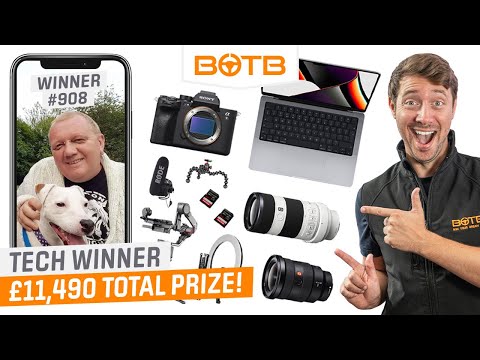 £11,490 Sony Camera Bundle Winner – BOTB Lifestyle Competition!