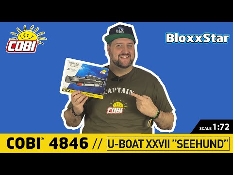 COBI® 4846 🦭 U-Boot Type XXVII “Seehund” from the German Marine Museum | 1:72 ▶️ REVIEW & HISTORY