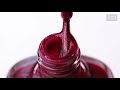 NUB 003 Everning Chic nail polish (intense raspberry red, micro-shine), 14 ml