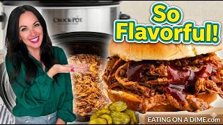 The BEST Crock Pot Pulled Pork ($1 per serving!)
