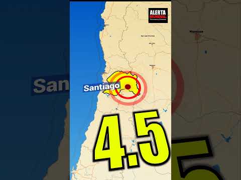 El 26 de octubre de 2025, un sismo de magnitud 4.5 se registró en la Región Metropolitana de Chile