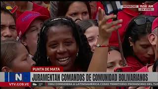 Diosdado Cabello juramenta comandos de comunidad bolivarianos en Monagas, 6 diciembre 2025