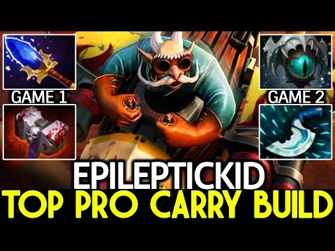 EPILEPTICK1D [Gyrocopter] TOP Pro Carry Build Crazy Meta Bash + Dagger 7.22 Dota 2