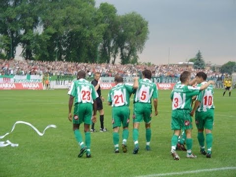 Bramki z barażu o utrzymanie w II lidze Radomiak Radom - Tłoki Gorzyce (22.06.2005)