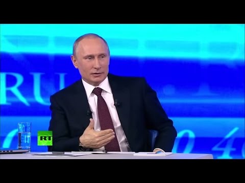 Jahrespressekonferenz Präsident Putins