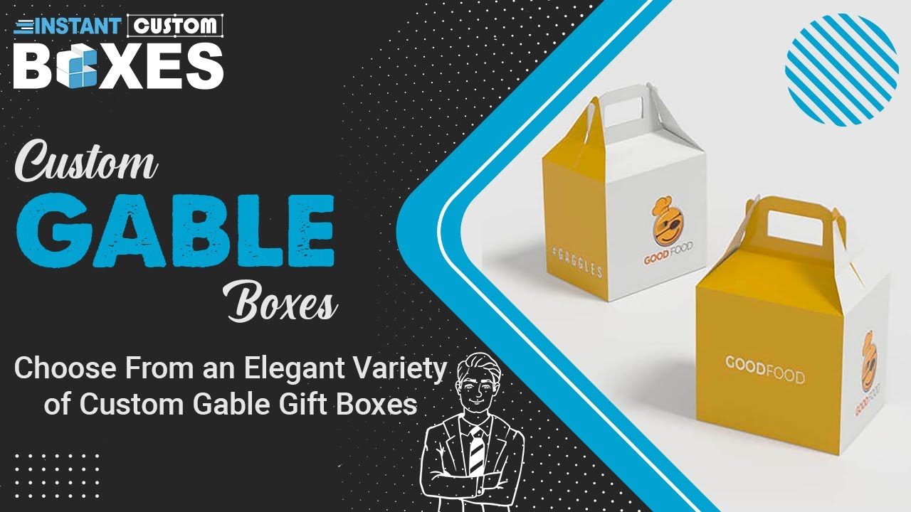 Custom Gable Boxes – The Cost-Effective Packaging! | Instant Custom Boxes