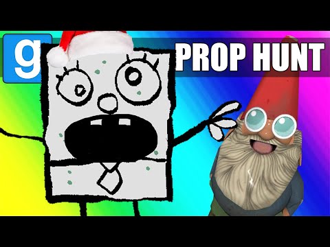 Gmod Prop Hunt - Coming Out of the Closet for Christmas! (Garry's Mod Funny Moments)