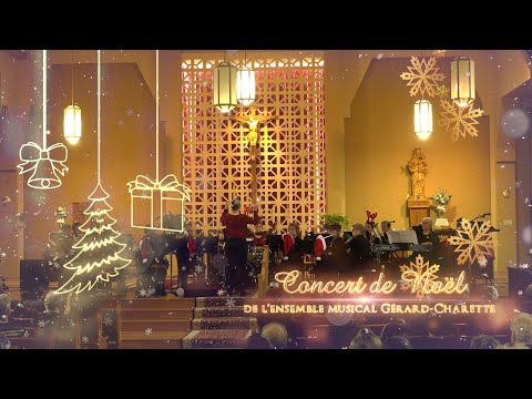 Concert de Noël de l'Ensemble musical Gérard-Charette 2019