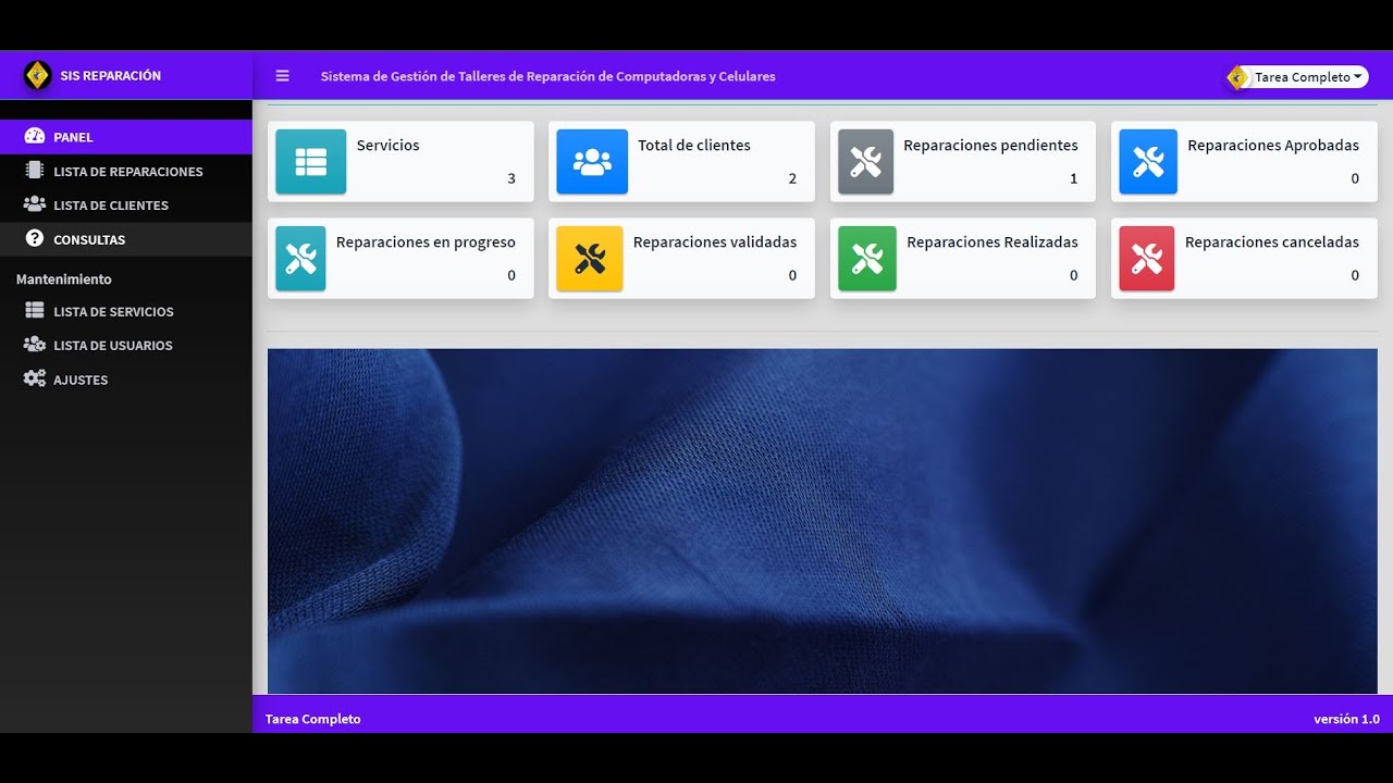 Watch Sistema de Reparación de Computadoras y Celulares en PHP y MYSQL (Código fuente + Conf.) Now Sistema de Reparación de Computadoras y Celulares en PHP y MYSQL (Código fuente + Conf.)