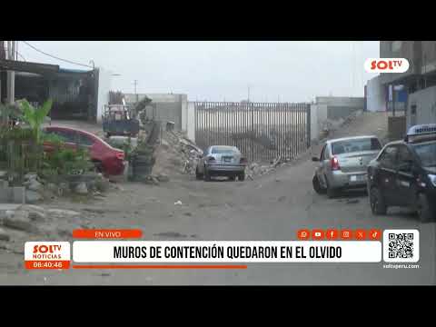 Trujillo: Vecinos exigen muros por riesgos de lluvias en El Porvenir