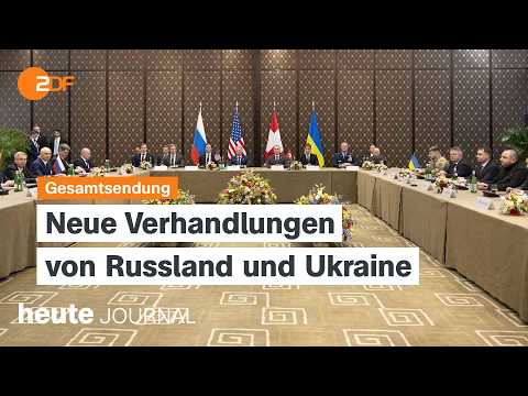 heute journal vom 17.02.2026 Ukraine-Verhandlungen, US-Atomgespräche mit Iran, Fehler in ZDF-Beitrag