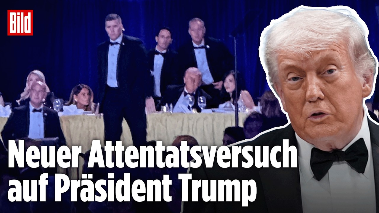 WASHINGTON: Schüsse bei Trump-Dinner!