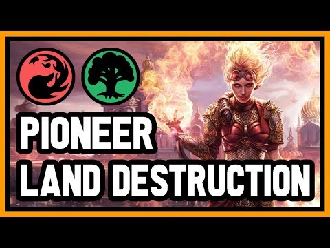 【 Pioneer 】 💥 RG PONZA (Land Destruction) 💥 【 MTG Gameplay 】