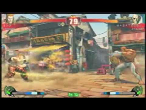 SF4:Yoshiwo (Gu) vs Masatsugu. (Sa) - TRF 30-10-2009