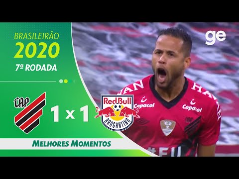 Gols e lances de Athletico Paranaense x Red Bull Bragantino