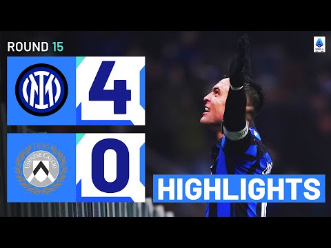 Resumen de Inter vs Udinese Matchday 15