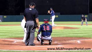 Braves RHP Julio Teheran vs. Nationals 2B Matt Antonelli - Triple-A International League