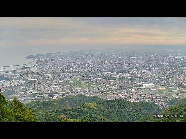 高草山から望む焼津