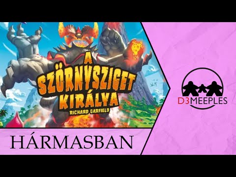 JÁTÉK HÁRMASBAN: A SZÖRNYSZIGET KIRÁLYA - d3meeples