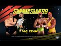 WWE 2K23 Andre The Giant Ted DiBiase VS Randy Savage Hulk Hogan Full Gameplay