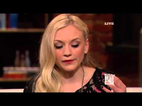 Emily Kinney on The Talking Dead after Beth's Death (part 1)