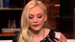 Emily Kinney on The Talking Dead after Beth&#39;s Death (part 1)
