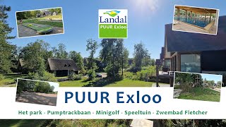 Landal PUUR Exloo Vakantiepark 10 persoons 10ELW Vakantiehuis Zwembad Pumptrackb