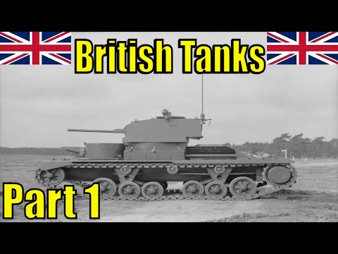British Tanks That Need Adding To War Thunder - Part 1 #tog #covenanter #cruiser #britain