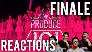 [4LadsReact] PRODUCE 101 | FINALE REACTIONS
