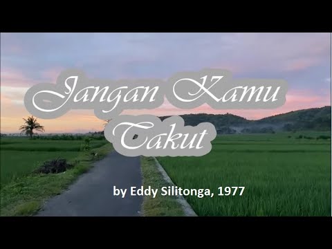Jangan Kamu Takut, AKU Adalah..! by Eddy Silitonga, 1977