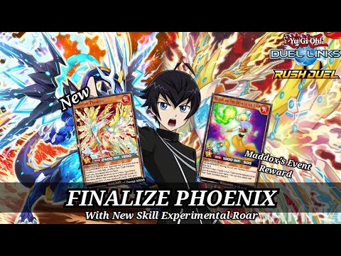 New Finalize Phoenix, Maddox's Pyro Deck with New Skill Experimental Roar! [Yu-Gi-Oh! Duel Links]