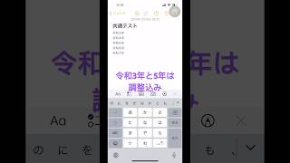 共通テスト4回受けてみた私の点数