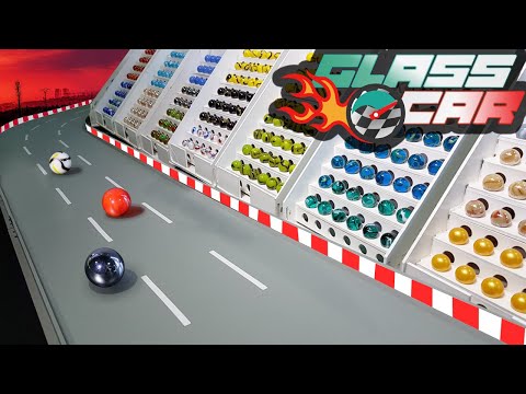 GlassCar 2020 - Q2 Qualifiers GP SunStorm - Marble Race By Fubeca's Marble Runs