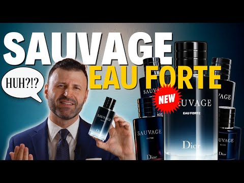 NEW Dior Sauvage Eau Forte FIRST IMPRESSIONS - Alcohol-Free Fragrance!