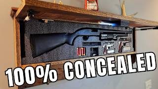 DIY Concealment Coat Rack | Hidden Storage In Plain Sight