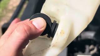 How to replace washer pump assembly on a Crown Victoria