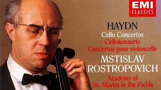 Haydn - The Cello Concertos (recording of the Century : Mstislav Rostropovich/Brown)