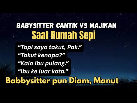 The Secret Behind the Curtains: The Story of the Babysitter and Her Boss!