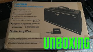 Video thumbnail for New Boss Katana AIR EX amp - unboxing by JB Aubry