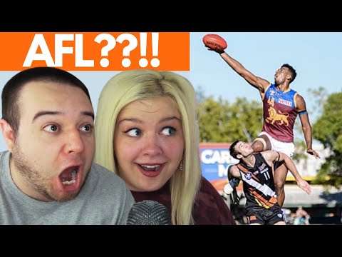 What is AFL? Aussie Rules Explained | AMERICAN COUPLE REACTION
