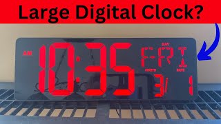 Honest Review of the XREXS 16 5" Large Digital Wall Clock