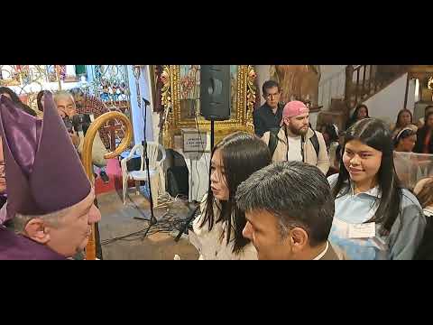 Aquiteven :  7.175 TÓPAGA BOYACÁ, IMPOSICIÓN SANTO CRISMA EN  CONFIRMACIÓN DE MUJERES 