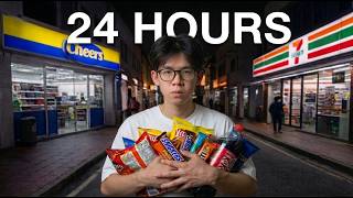 I Ate Only Singapore Convenience Store Food for 24 hours
