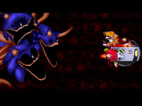 Sonic EXE One Last Round EGGMAN DEMO 100% REAL!!!!! OST - Boss fight