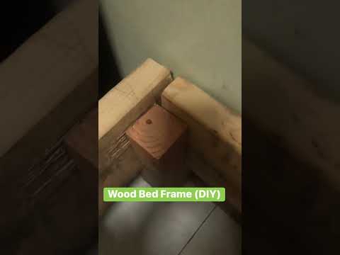 Wood Bed Frame(DIY)