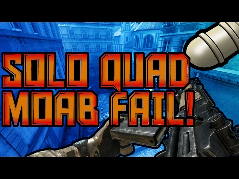 MW3 PC 2017 #26: SOLO 6V6 MK14 QUAD MOAB FAIL W/ 64 SECOND MOAB