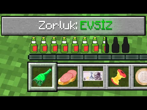 ISMETRG VS EVSİZ ZORLUK ❌🏠 - Minecraft