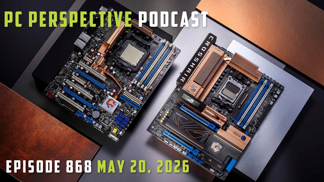 PCPer Podcast 868: New Ryzen X3D, NVIDIA Prints Money, RTX 5090 Price Hike, Noctua Home, and MORE