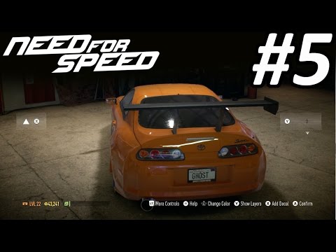 Need for Speed 2015 Walkthrough Part 5: Drifting in a Supra!
